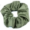 Mytoptrendz® Plain Satin Hair Scrunchies Ponytail Hair Tie Classic Hair