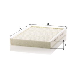 Original MANN-FILTER Interior Filter CU 31 001 – For trucks