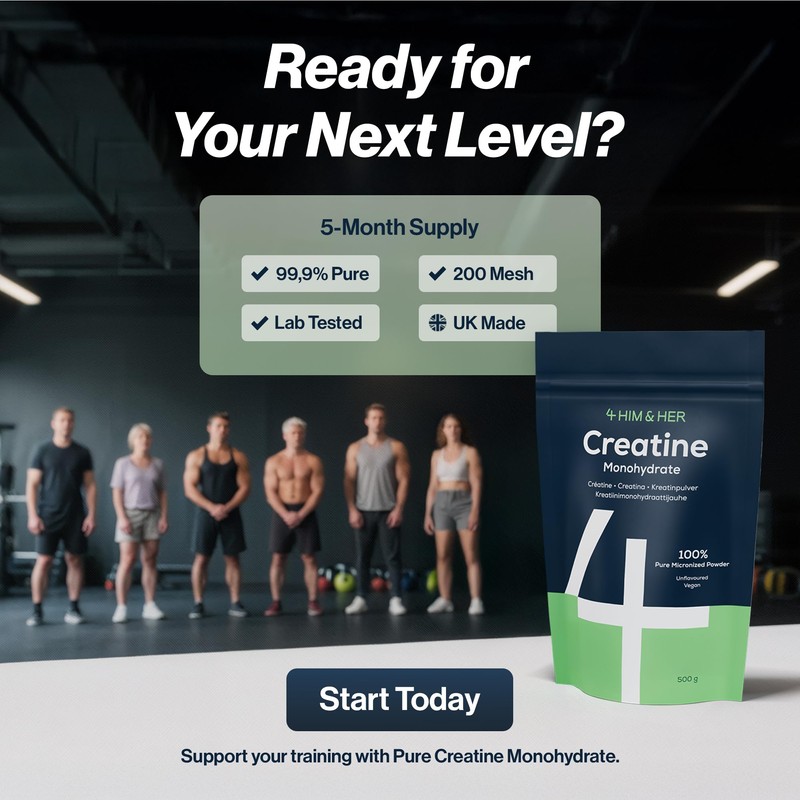 Creatine Monohydrate Powder 500g – Pure Micronized Creatine for Men