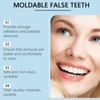 50pcs Dental Temporary Tooth Cap Crown Fake Teeth,Temporary Realistic Crown,Tooth