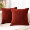 JOTOM Set of 2 Cushion Covers 40x40 cm Soft Chenille