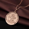 St Christopher Necklace Rose Gold St Christopher for Men Saint