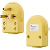 Nema 6-50P Welder Plug,50 Amp 250 Volt Plug, Plugrand 3