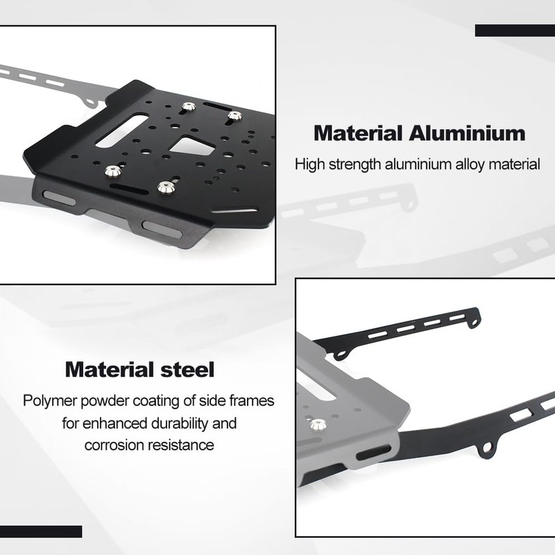 Xitomer Luggage Rear Rack Fit for Tenere 700 XTZ690 2019