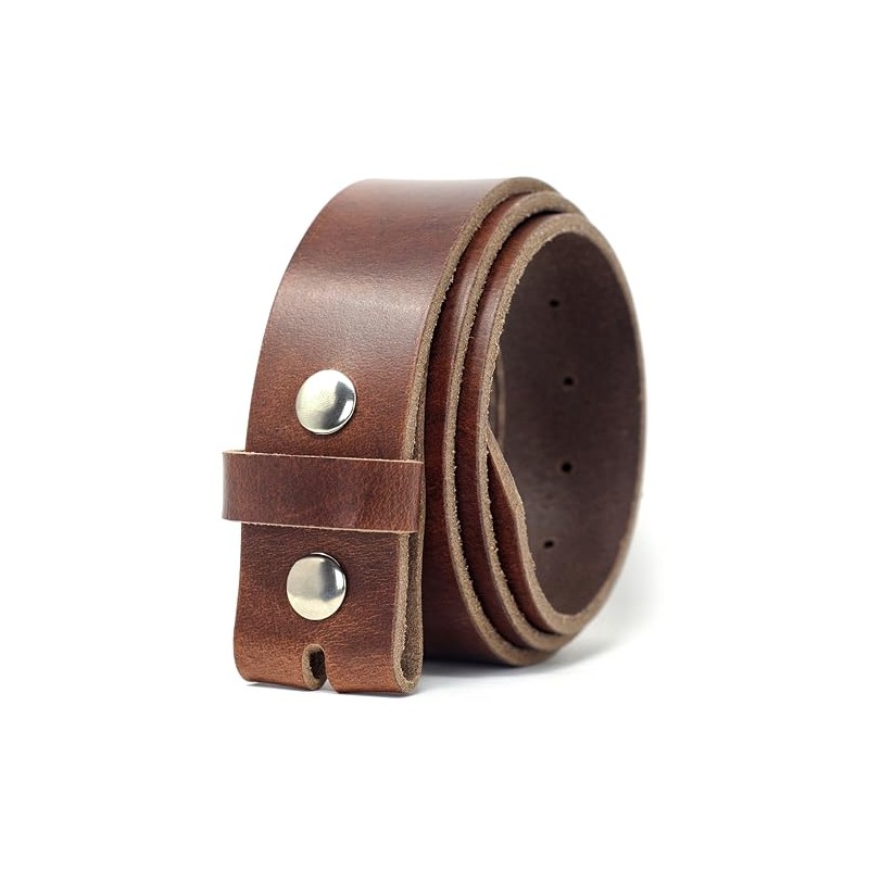Ashford Ridge 40mm Full Grain Hide Leather Snap On Belt