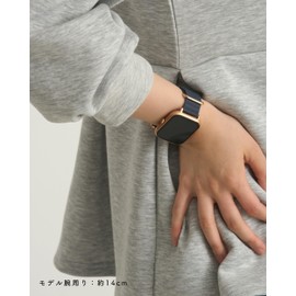 Monomam Smartwatch Belt Magnetic Leather, 20 mm, Faux Leather