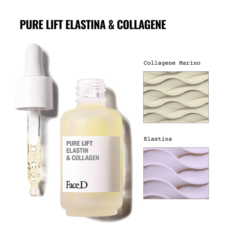 Face D Pure Lift Active Serum with Elastin and Collagen