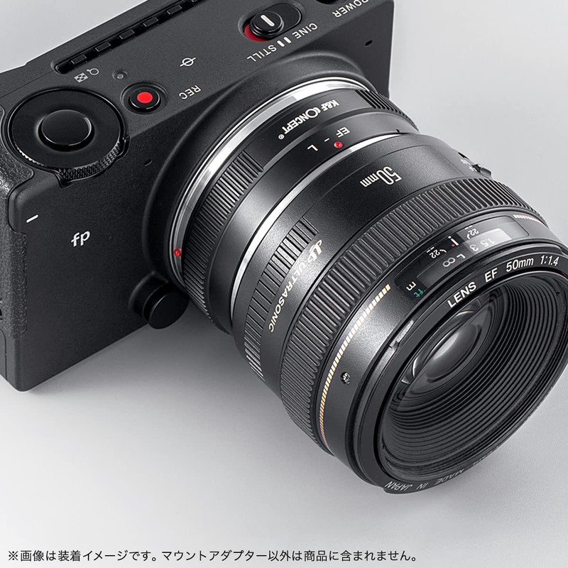 K&F Concept Mount Adapter KF-EFL (Canon EF Mount Lens to