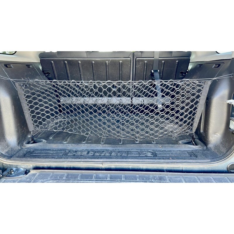 EACCESSORIES EA Rear Trunk Organizer Cargo Net for HUMMER H3
