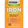 VITRON-C High Potency Iron Plus Vitamin C Tablets - 60