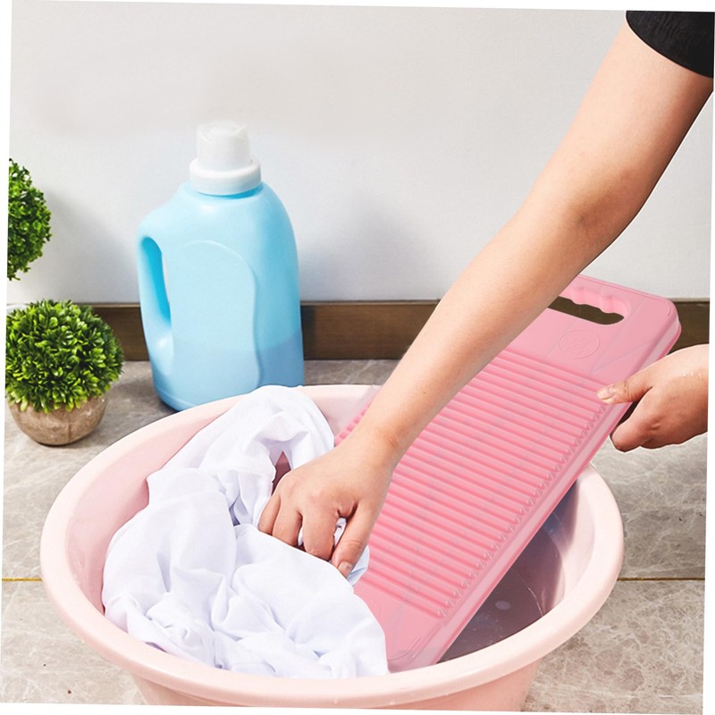 KOMBIUDA Thickened Washboard Home Laundry Board Non-slip Scrubbing Board Plastic