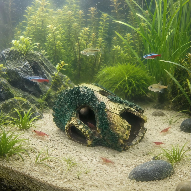 Fish Tank Decor Aquarium Ornament, 5.3x3.6x2.2 Inches