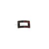 Zac's Alter Ego Cut Out Rectangular Tartan Print Hair Clip