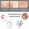 Pack of 24 Ring Reducers Invisible Ring Size Adjuster Invisible