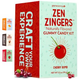 Zen Zingers Cherry Bomb Gummy Making Kit