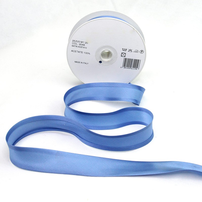 Inastri Bias Binding, Slate Blue, 25/5/5 20m