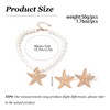 YANCHUN Starfish Necklace for Women Summer Starfish Earrings Beach Charm