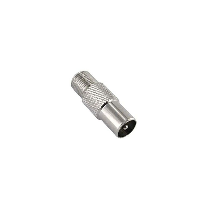 Generic F Female to PAL Male TV Antenna Cable Connector