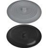 2 Pack - Black and Gray 6" Kitchen Sink and