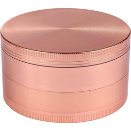 2.5-inch Paper box | heavy-duty aluminum, smooth grinding, non stick design, essential for the kitchen -Rose Gold