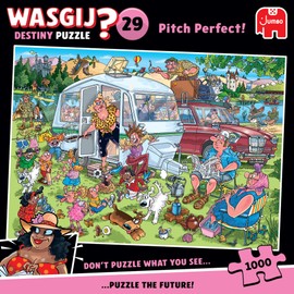 Wasgij Destiny 29, Pitch Perfect - Unique 1000 Piece Jigsaw Puzzle for Adults - Colourful, Puzzling, Challenging & Brainteasing Adult Jigsaws - 100% Recycled Cardboard 1000Pc Puzzles - Jumbo