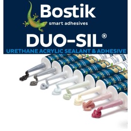 Siroflex Bostik Siroflex DUOSIL CLEAR Urethane Sealant Adhesive Caulk 10-oz #2000