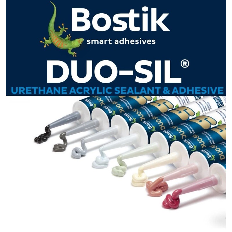 Siroflex Bostik Siroflex DUOSIL CLEAR Urethane Sealant Adhesive Caulk 10-oz