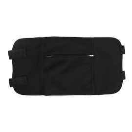 Castor Oil Pack Wrap Reusable Washable Soft Oil Leak Prevention Castor Oil Waist Pack Black