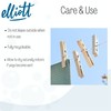 Elliott Hardwood Clothes Pegs with Metal Coil Spring for Firm