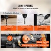 VEVOR 1-9/16 Inch SDS-Max Rotary Hammer Drill, 13Amp Corded Drills,