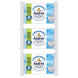 Classic 3 x 36 washlets Moist Toilet Tissue Skin Wipes Flushable Biogradable Clean Body Miscellar Water Cotton Fresh (108wipes) (3pack)