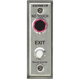 Seco-Larm Enforcer Slimline No Touch Request-to-Exit Plate, Outdoor (SD-9163-KSVQ)