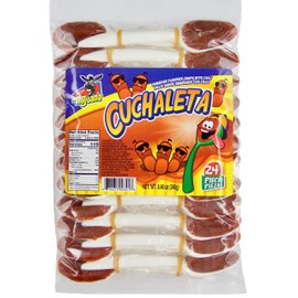 Cuchaleta - Tamarind Flavored Spoon Candy With Chili: Cucharitas de Sabor Tamarindo Con Chile