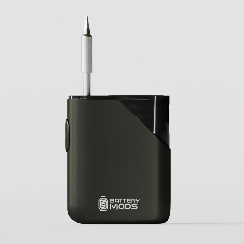 BatteryMods Palm with Solder Tip - Black