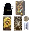 78 Tarot Cards Set VOVCAMLS Classic Tarot Card Coated PVC