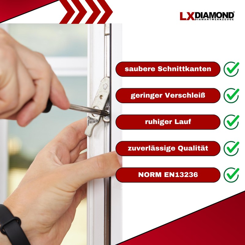 LXDIAMOND Diamond Cutting Disc 150 mm – Diamond Disc Suitable