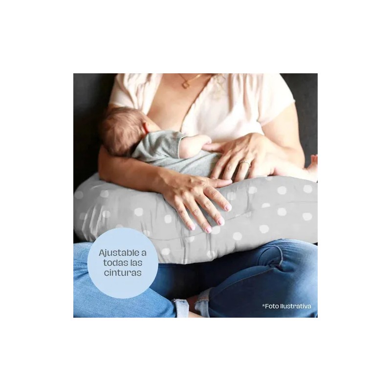 Nap - Cojín De Lactancia Con Funda Desmontable 100% Algodón