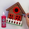 Tulip 41402 Dimensional Fabric Paint 4oz Slick Deep Red