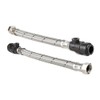 Flexible Tap Hose Connector Pack of 2 - Compression or
