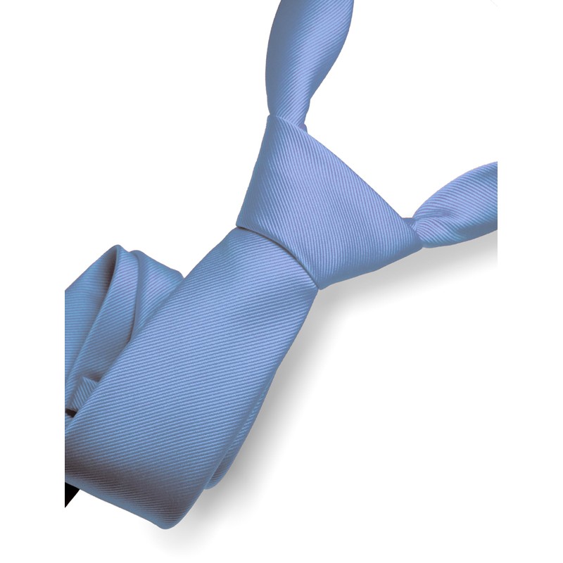 RBOCOTT Corbata de seda azul claro para negocios, boda, formal,
