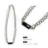 S.W.P bssn-007-018oya Men's Stainless Steel Necklace, Simple, Clean