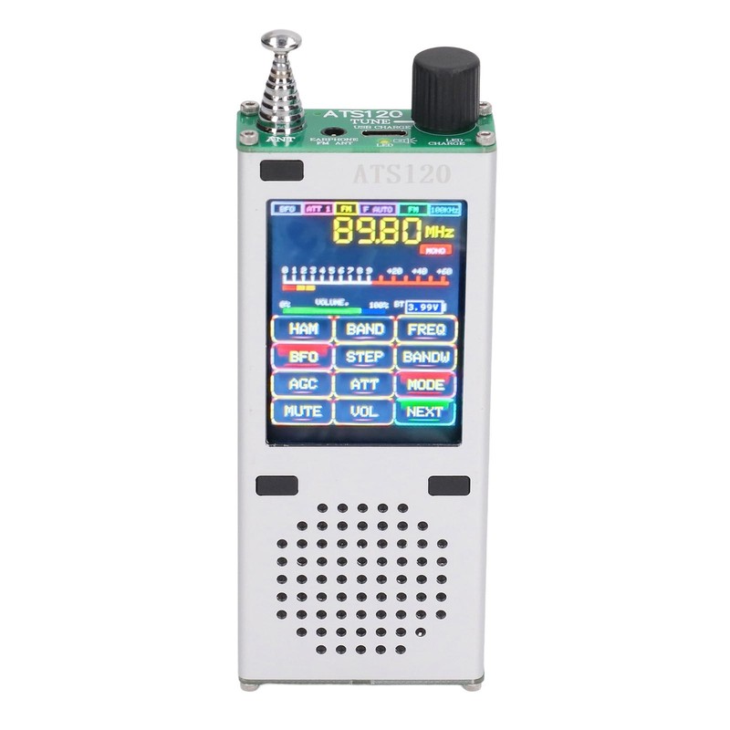 Full Band Receiver Worldband Radio Frequency 2.4in TFT Touch Screen