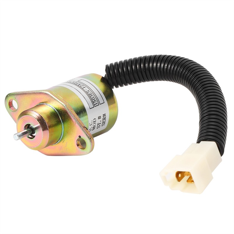 Engine Shut off Solenoid Valve 1503ES‑12A5UC5S Steel Shell DC 24V
