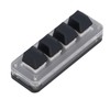 4 Key Mini Keypad USB C Wired Dustproof Red Switch