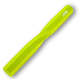 Urban Fitness Twist and Flex Resistance Bar, Durable Rubber for Grip Strength, Muscle Tone, Rehab Wrists and Elbows Training, Fluo Yellow