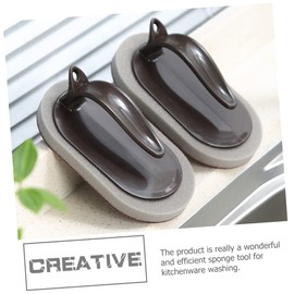 Beavorty 2sets Safe Sponges Kitchen Nano Carborundum Multi-Purpose for Pans Bowls More 5pcs*2