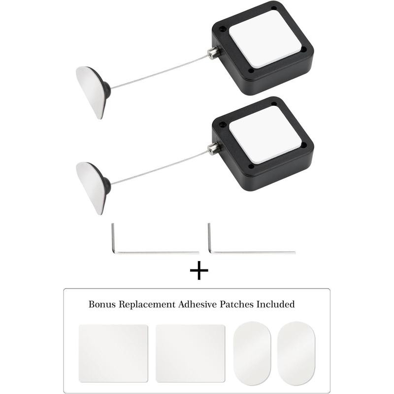 Retractable 90cm Remote Control Cable Tether Lock with Adjustable Locking