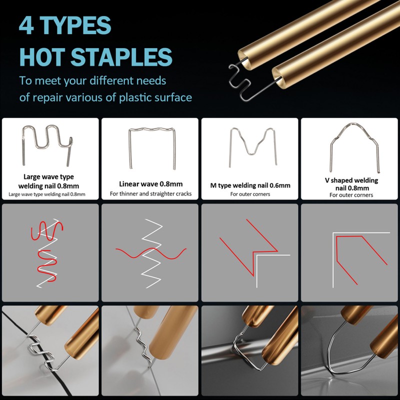 Plastic Welder Handheld Fast Heating Portable Electric Welding Machine With