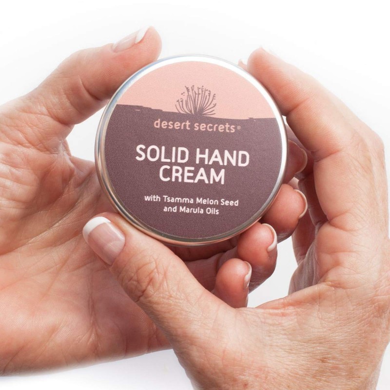 Desert Secrets Solid Hand Cream - Firm Hand Cream for