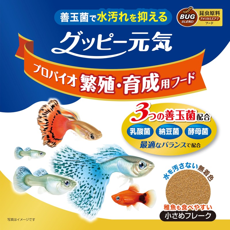 Gex Guppy Healthy Breeding and Growth Food 52g